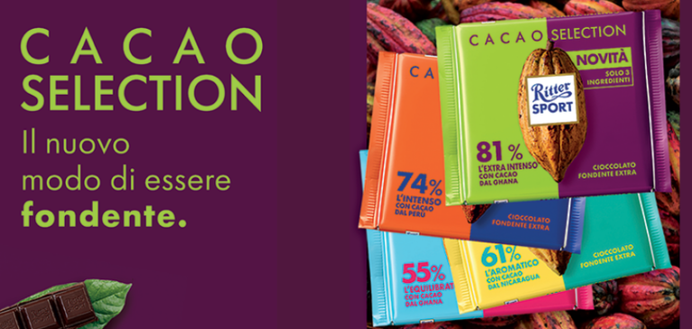 Nasce L’Extra Intenso dal Ghana 81% di RITTER SPORT sostenibile e certificato