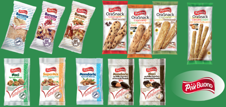 Più Buono: un’ampia gamma di snack di tendenza dedicata agli operatori del Vending