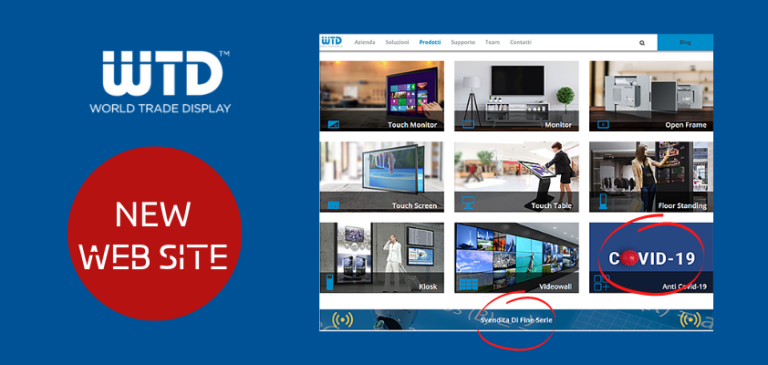 Online il nuovo sito di WTD -World Trade Display con due interessanti novità