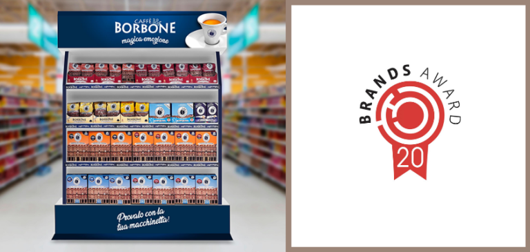 Caffè Borbone vincitore assoluto del Brands Award 2020 anche per le cialde e le capsule
