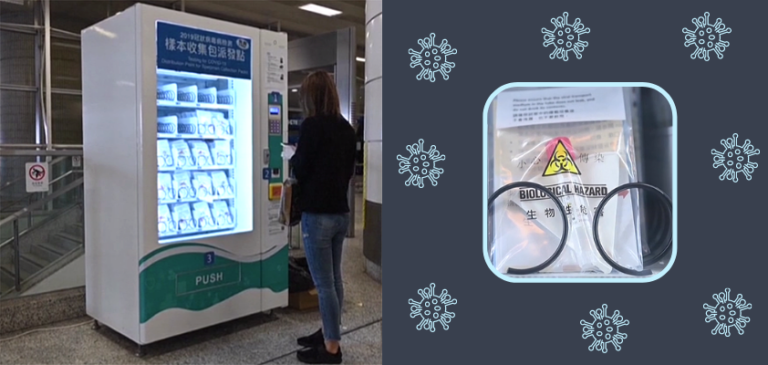 Cina. Nella metro e alle poste i distributori di test COVID gratuiti