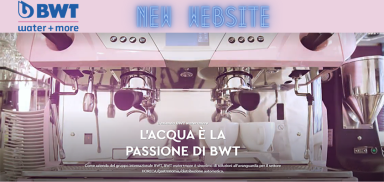 BWT-wam.it. Online il nuovo sito internet di BWT water+more