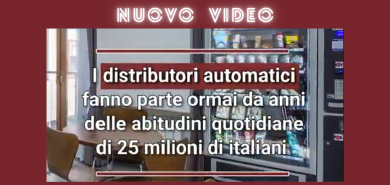 CONFIDA. Un nuovo video per raccontare “tutti i numeri del Vending”