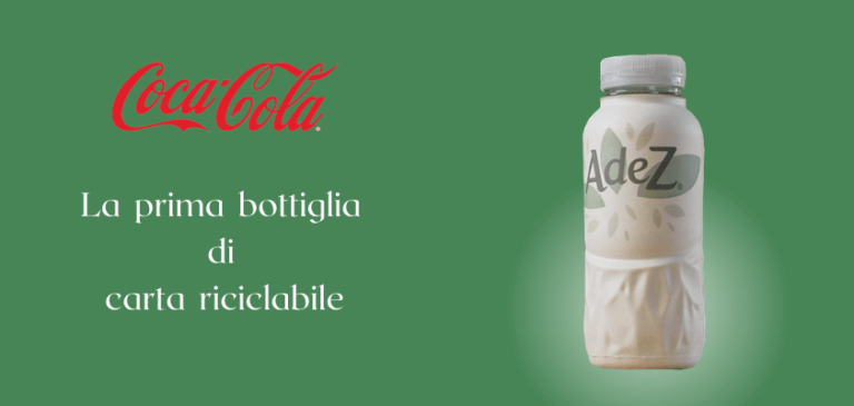 Anche Coca-Cola lancia la sua bottiglia di carta riciclabile