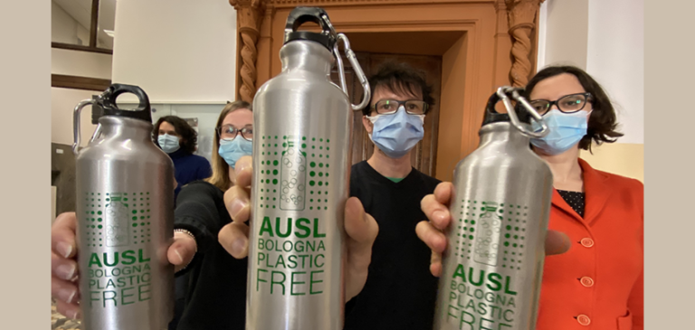 Con la collaborazione di Buonristoro l’AUSL Bologna diventa plastic free