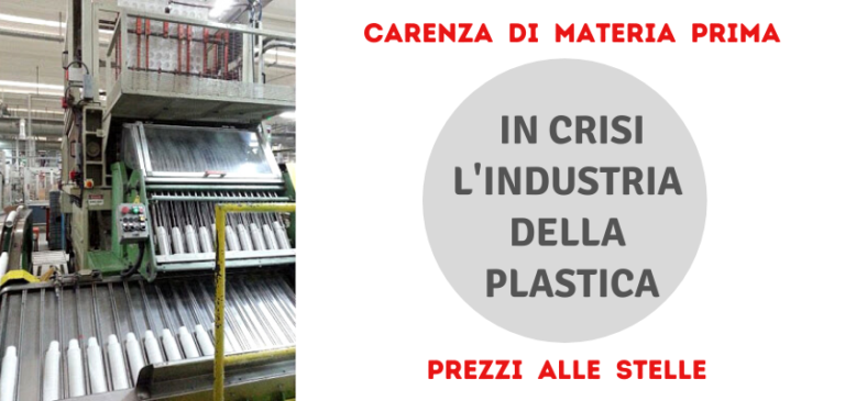 Materie prime plastiche carenti e prezzi alle stelle. L’allarme dell’industria italiana
