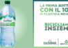 Arriva LEVISSIMA R-PET la prima bottiglia 100% in plastica riciclata