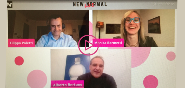La plastica nell’ambiente? Alberto Bertone – Acqua Sant’Anna – ne parla a New Normal Live
