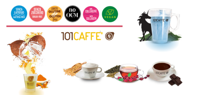 101CAFFE’ presenta la nuova linea “B come Benessere, Buoni Pensieri, Bellezza”