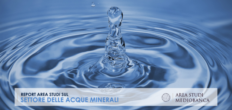 Report mercato dell’acqua confezionata in Italia e nel mondo – Area Studi Mediobanca