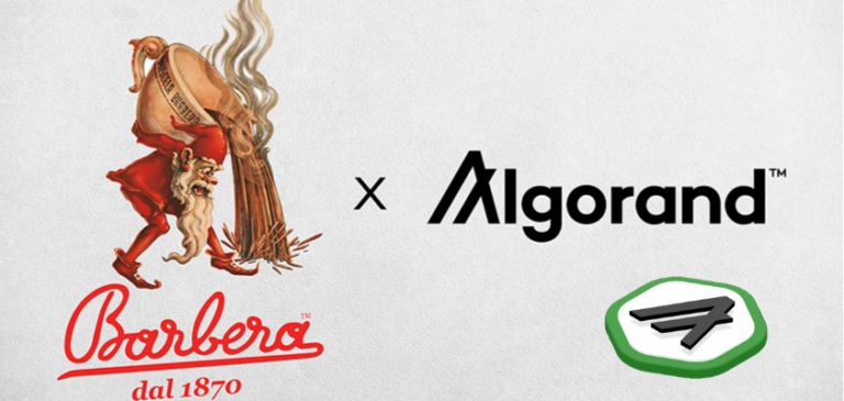 Caffè Barbera. Partnership con la pluripremiata piattaforma Blockchain Algorand