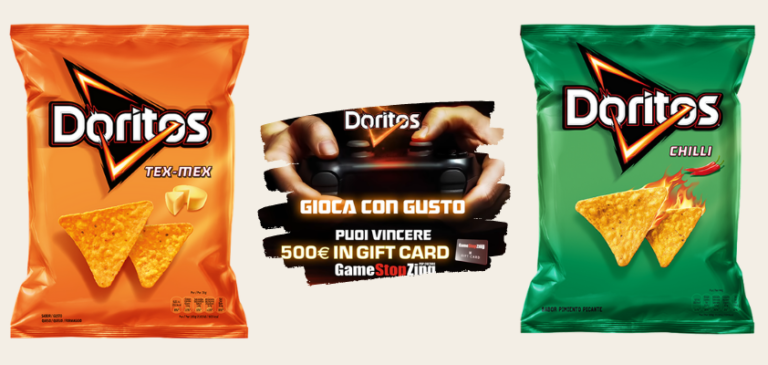 Doritos. Per la prima volta in Italia la nuova campagna promozionale delle iconiche TEX-MEX e CHILLI