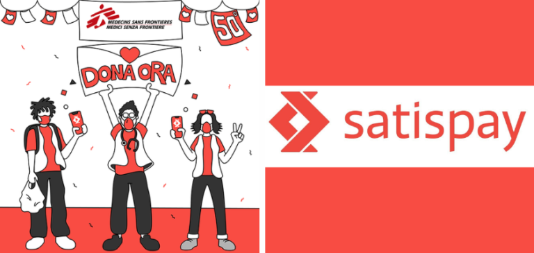 SATISPAY al fianco di Medici senza Frontiere nel #worldhealthday