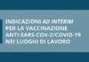 Vaccini anti COVID-19 nelle aziende. Stabilite le regole per le imprese