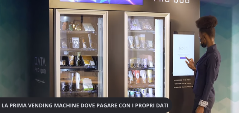Con il contributo di EVOCA Group nasce il primo d.a. dove si paga con i propri dati