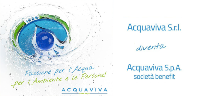 Acquaviva adotta la natura giuridica di Società Benefit