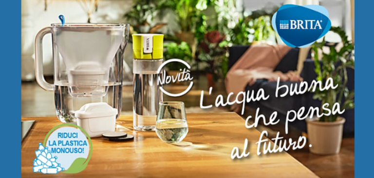 La campagna BRITA per l’ambiente con il nuovo claim “L’acqua buona che pensa al futuro”