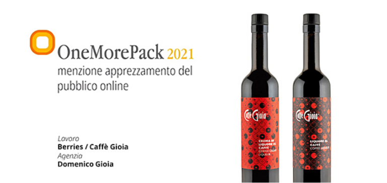 Caffè Gioia premiato a OneMorePack per i suoi liquori al caffè