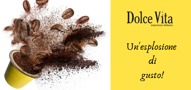 DolceVita: il caffè in capsula con un’esplosione di gusto e profumi