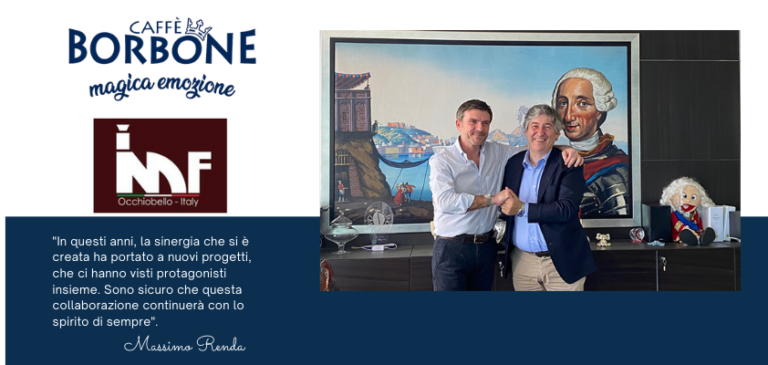 Tra Caffè Borbone e IMF un sodalizio vincente e dalle grandi prospettive