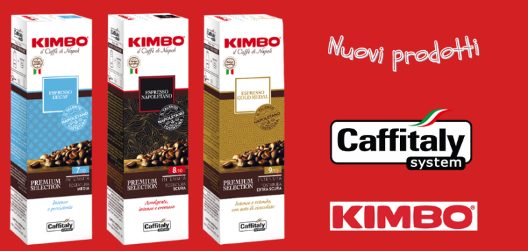 Dall’accordo Caffitaly – Kimbo arrivano sul mercato tre nuove miscele
