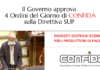 Direttiva SUP e palette: con 4 ordini del giorno CONFIDA chiede chiarimenti al Governo
