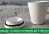 Espresso Away la tazzina per il caffè on-the-go riutilizzabile più e più volte