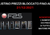 FAS comunica che i listini prezzo resteranno invariati fino al 31 dicembre 2021
