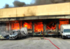 Devastante incendio in una importante torrefazione campana