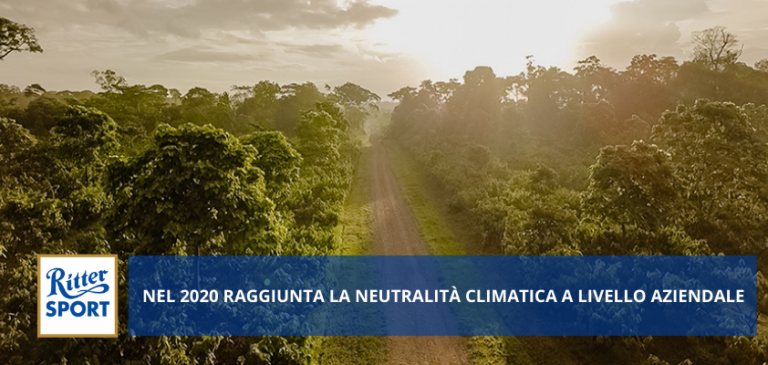 Ritter Sport: raggiunta la neutralità climatica a livello aziendale nel 2020