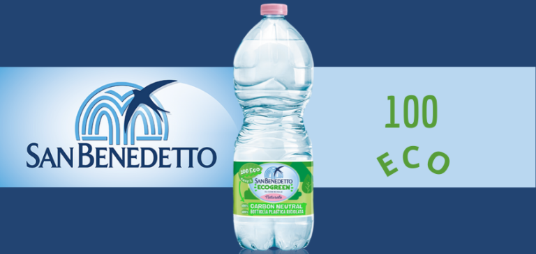 San Benedetto presenta ECOGREEN 100 ECO  il non plus ultra della sostenibilità
