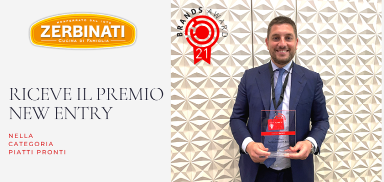 Ai Brands Award 2021 le “Lunch Box” Zerbinati vincono il premio “New Entry”