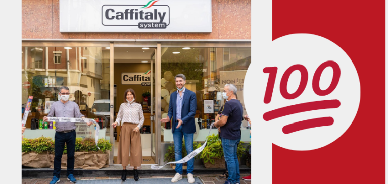 Caffitaly inaugura il centesimo negozio monomarca in Italia