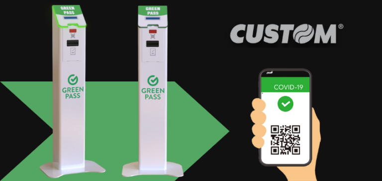 Custom Group presenta Green Mate, il lettore di Green Pass veloce e discreto