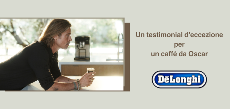 Brad Pitt per De’ Longhi: un testimonial d’eccezione per un caffè da Oscar