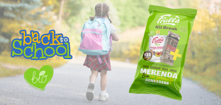Con Frullà Kit Break il ritorno a scuola è bio