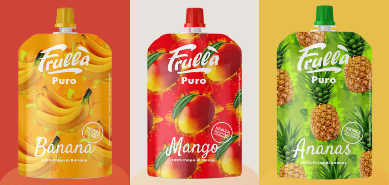 Il piacere tropicale di Frullà Puro in tre prodotti monogusto
