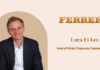 Luca Di Leo in Ferrero come Head of Global Corporate Communications