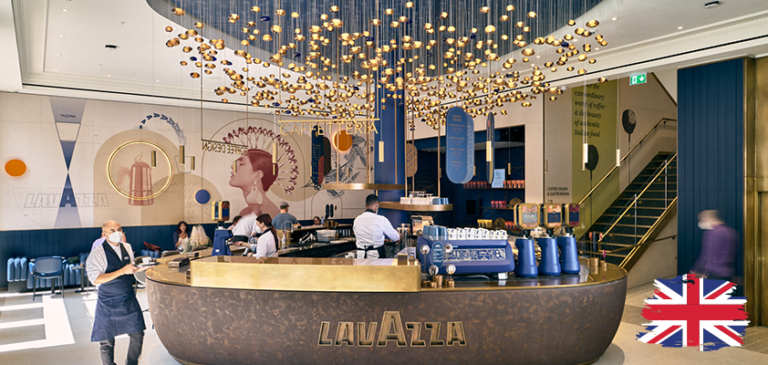 Lavazza inaugura nel cuore di Londra il suo primo flagship store fuori Italia