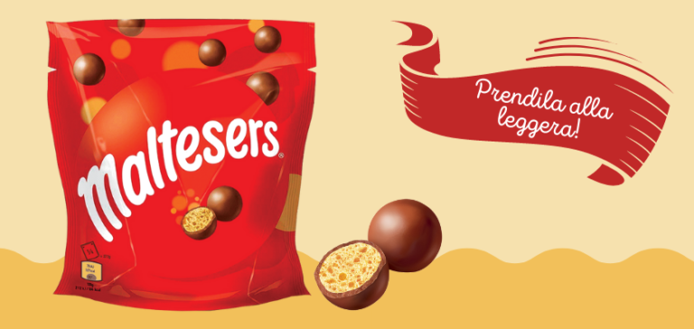 Arriva anche in Italia tutta la croccantezza delle praline al cioccolato Maltesers