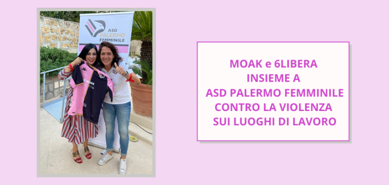 Moak e “6Libera” per la prima volta insieme sulle maglie  della Asd Palermo Femminile