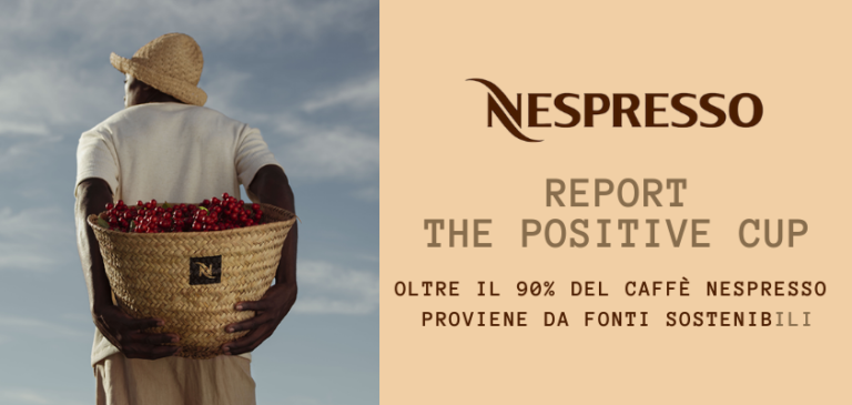 Report Nespresso: oltre il 90% del caffè proviene da fonti sostenibili