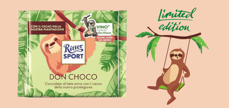 Ritter Sport lancia Don Choco, la limited dedicata all’ambiente e alla biodiversità