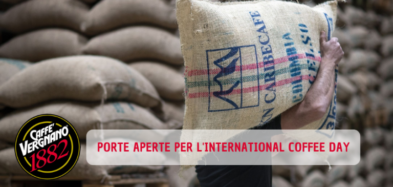 In occasione dell’International Coffee Day Caffè Vergnano apre le sue porte