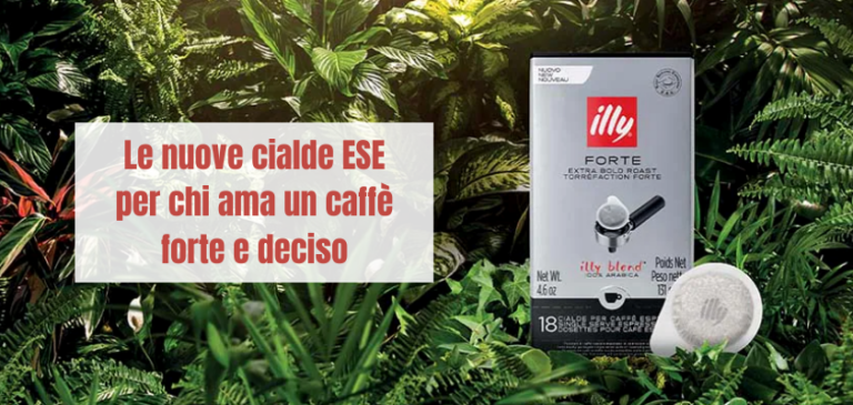 Le nuove cialde E.S.E. di illycaffè per un espresso dal gusto forte e deciso