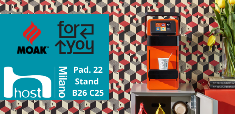VERSO HOST 2021. MOAK presenta il sistema a capsule chiuso “Moak for you”