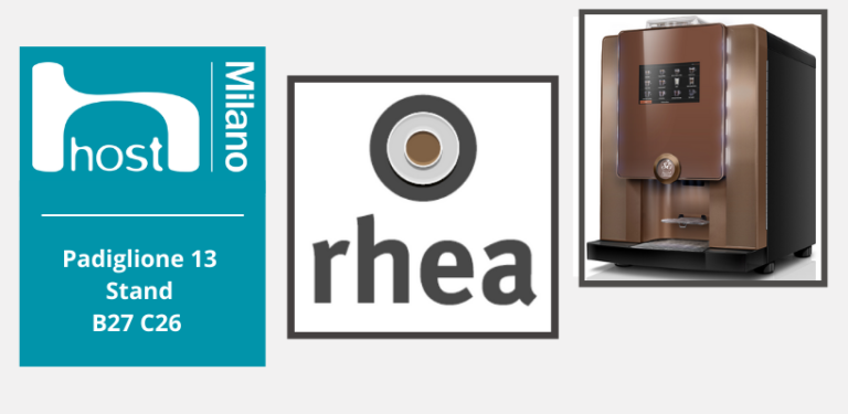 VERSO HOST 2021. Rhea mette in scena una rinnovata coffee&food experience di qualità