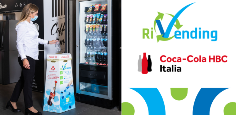 Coca-Cola HBC Italia aderisce al progetto RiVending Pet per il riciclo delle bottiglie