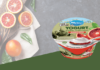 Yogurt intero extra cremoso Latte Fieno di Latteria Merano Gusto Arancia Rossa