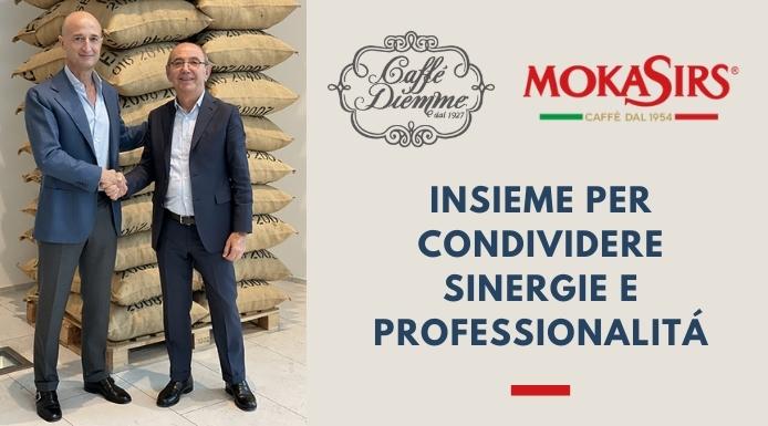 Caffè Diemme e MokaSirs insieme per primeggiare nel mercato del caffè